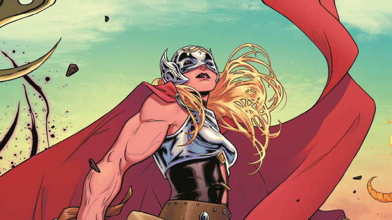 Jane Foster flies high.